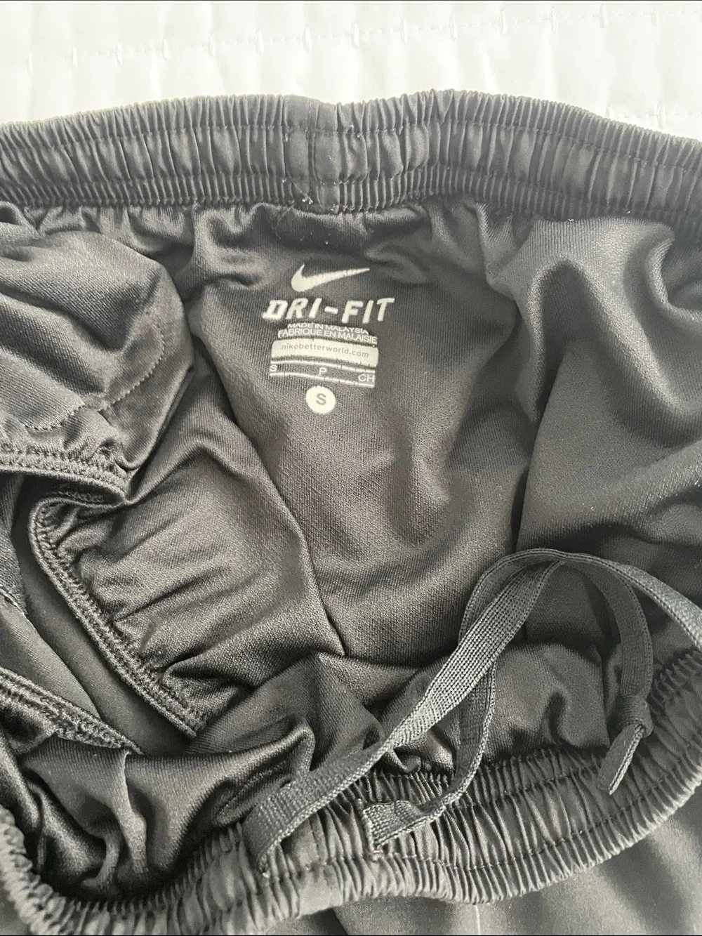 Nike Women's Black Dry Fit Running Athletic Shorts Set of 2 Size S